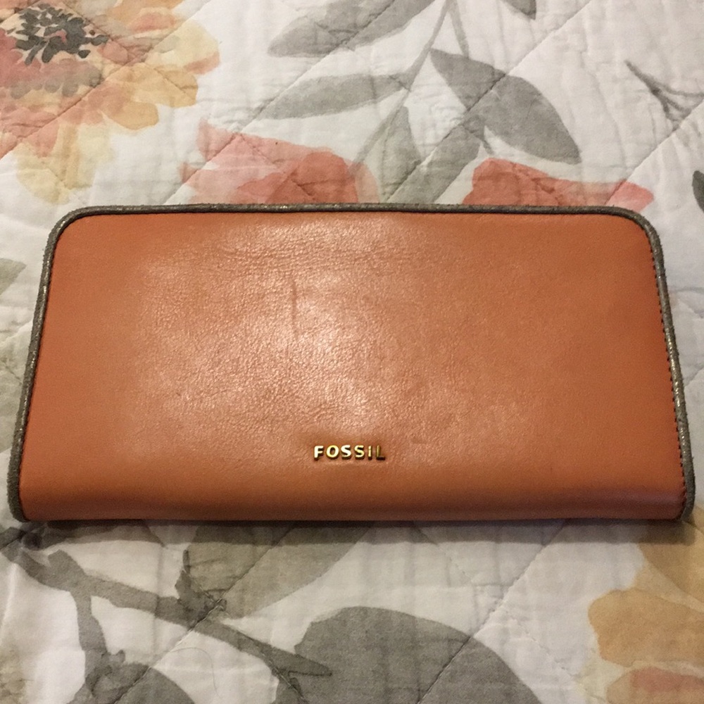 Fossil Memoir Frame Clutch - Picture 1 of 5